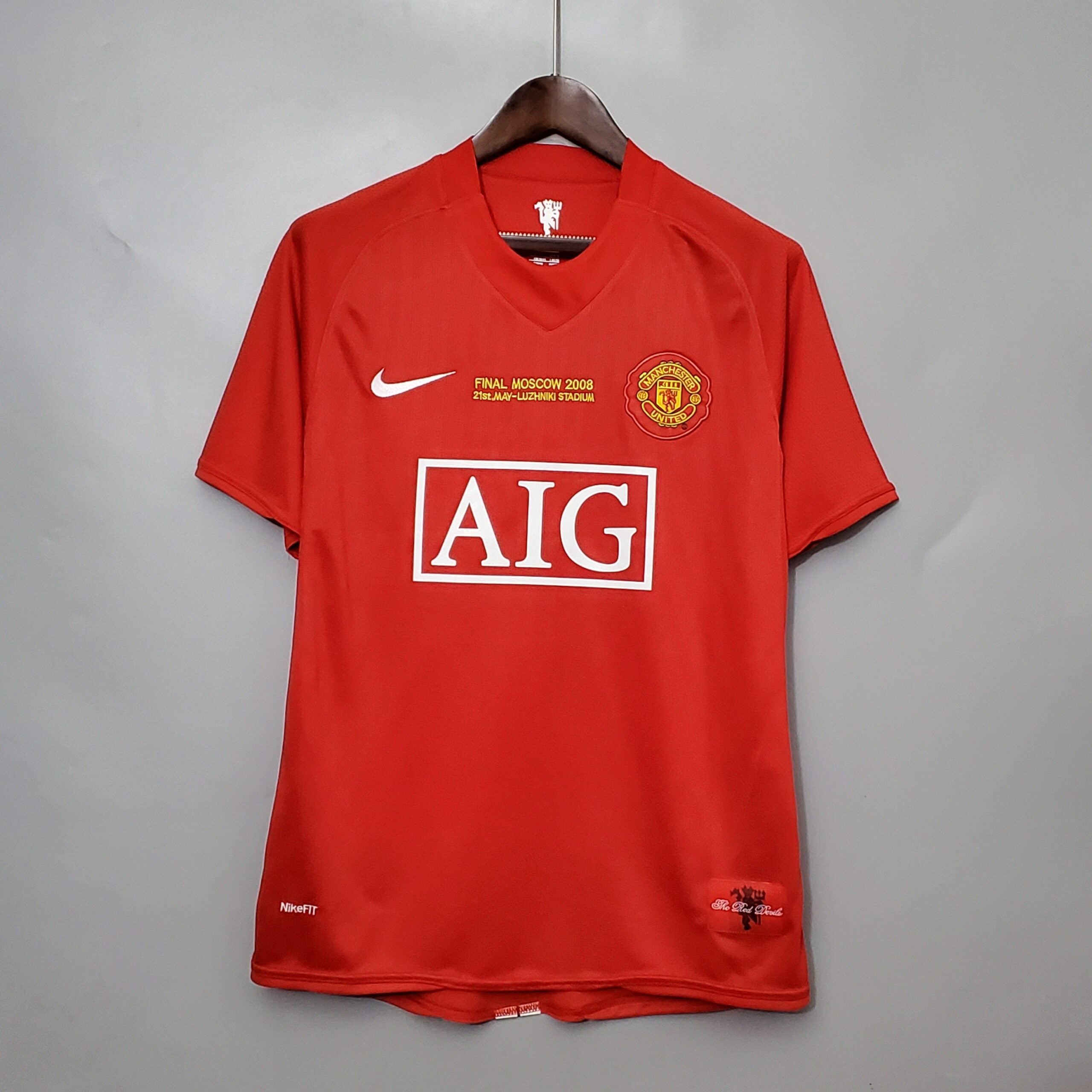 2007-2008 Manchester United retro kit