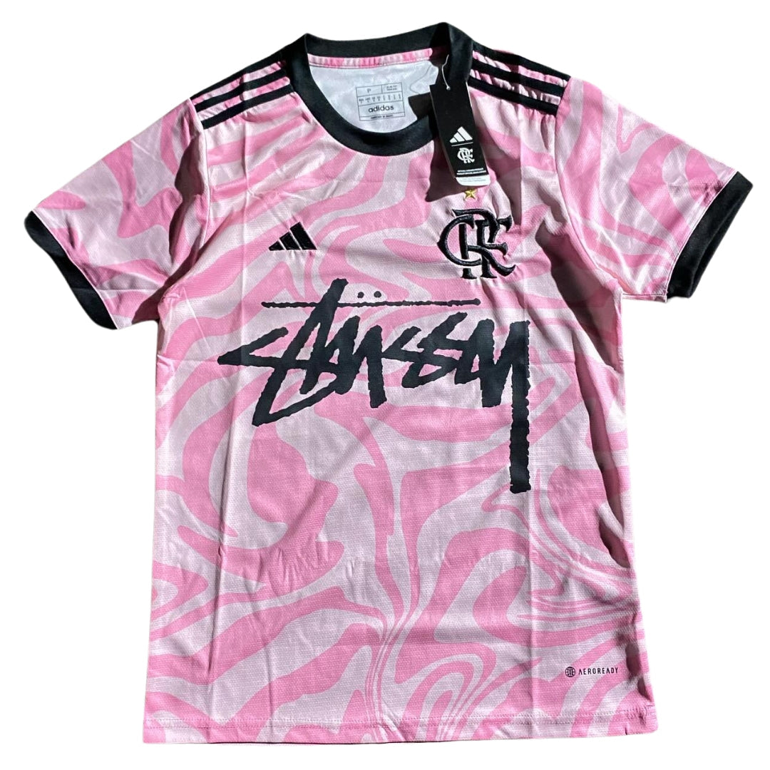 Flamengo X Stussy Pink Jersey | Special Edition