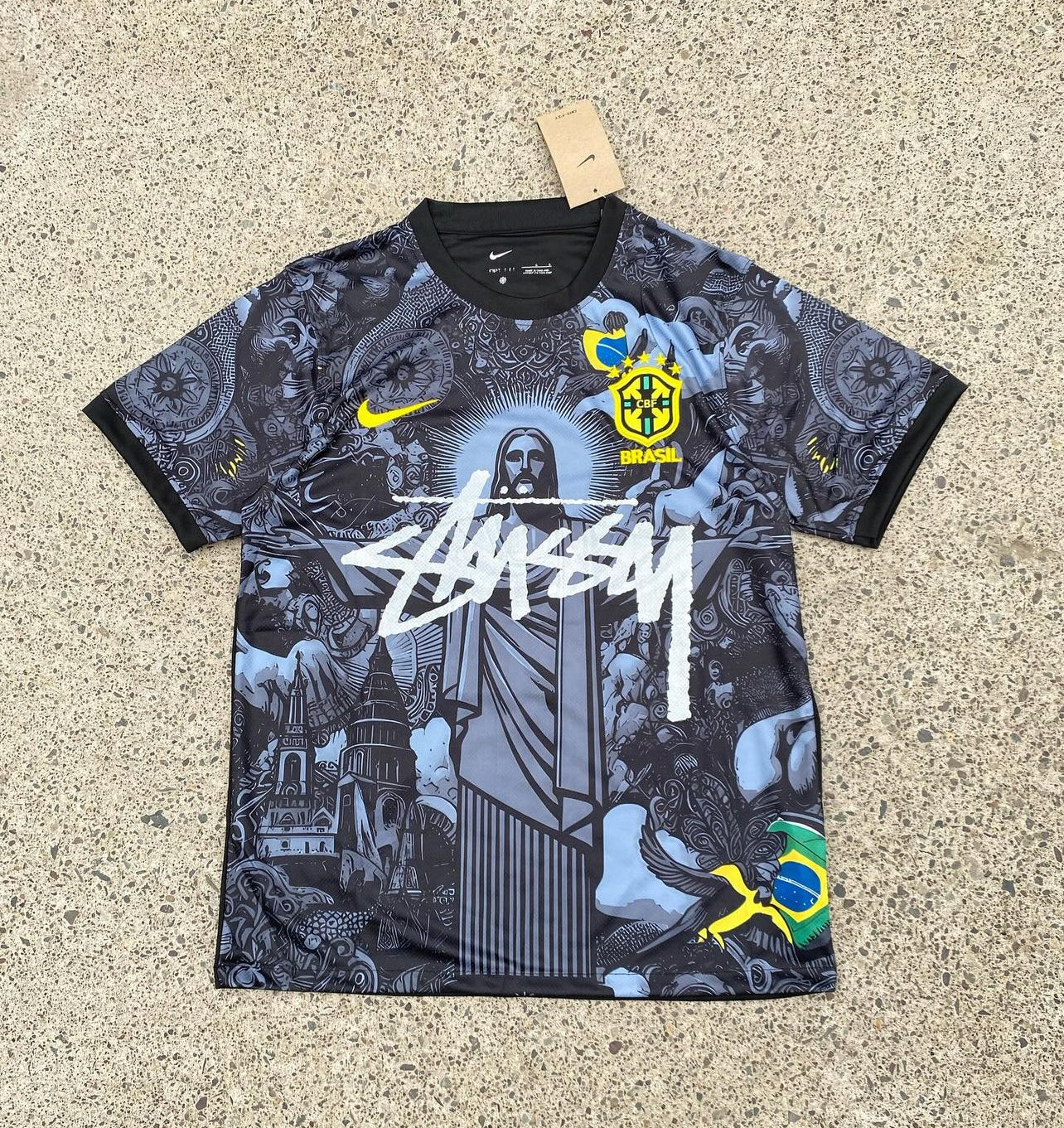 Brazil Jesus Shirt - Stussy Edition