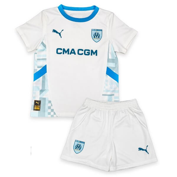 Olympique Marseille Home Kids Kit 24/25