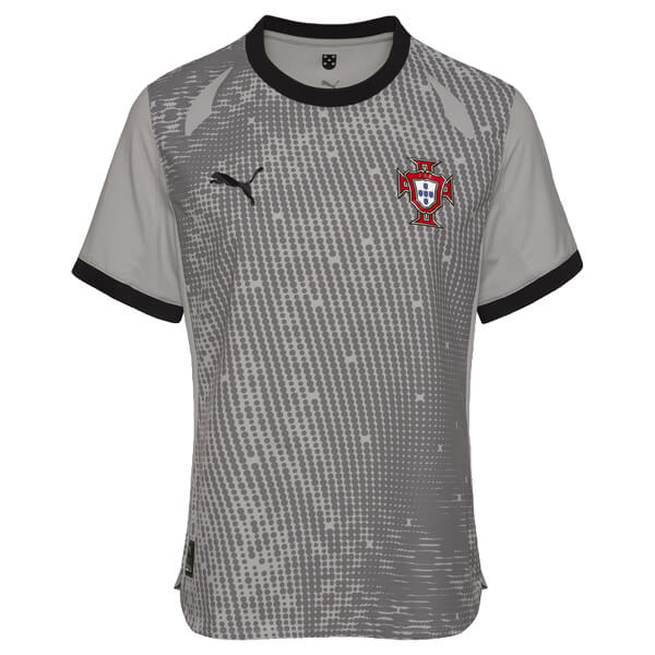 Portugal Goalkeeper Shirt 2025 – Grey