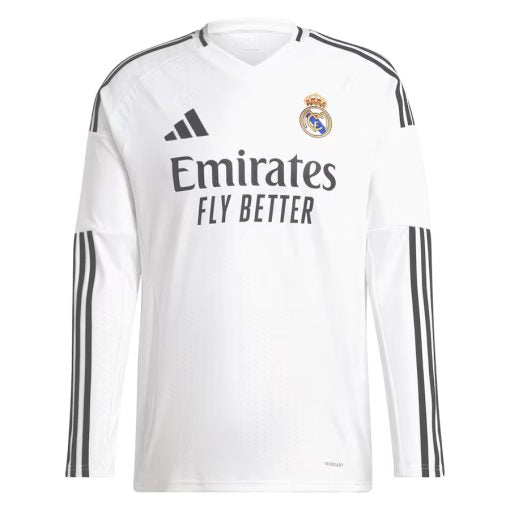 Adidas Real Madrid 2024/25 Men’s Long Sleeve Home Shirt