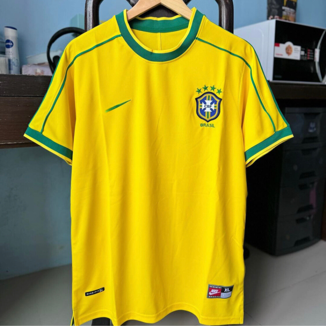 Retro Brazil Shirt World Cup 1998