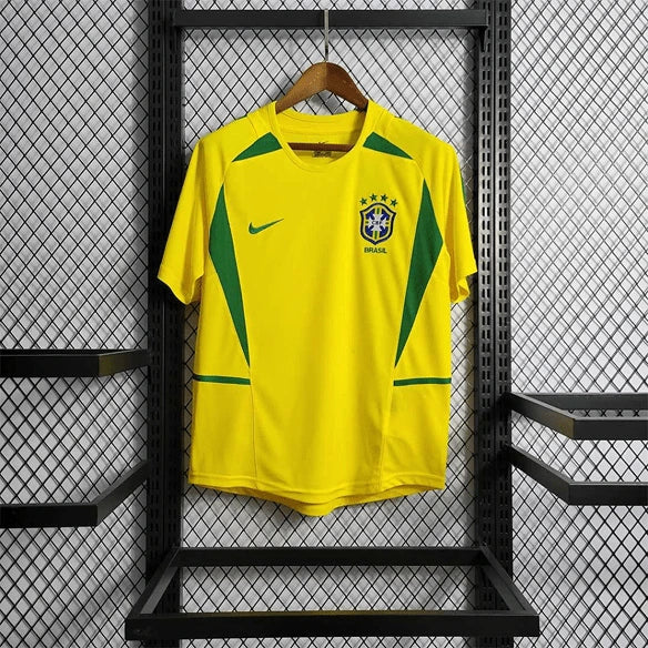 Retro Brazil Shirt World Cup 2002