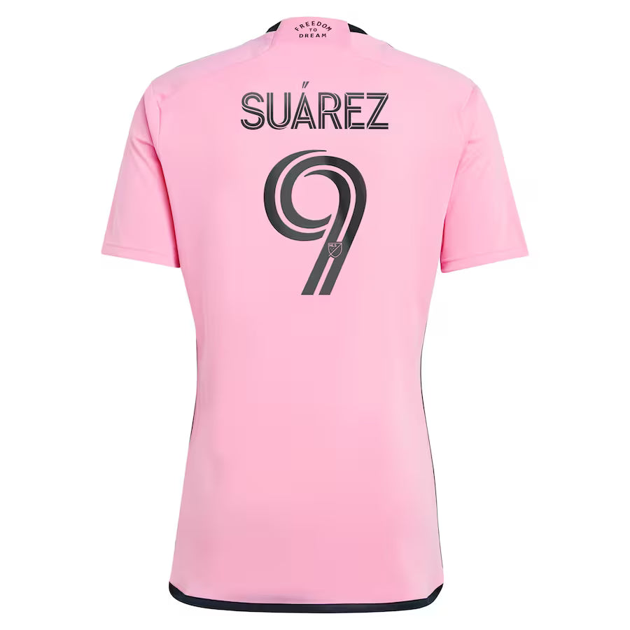 Adidas Inter Miami #9 Luis Suárez 2024/25 Men’s Home Shirt