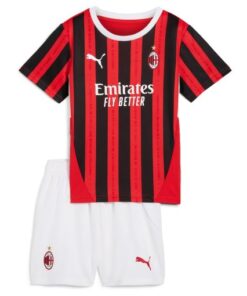 AC Milan 2024/25 Infant Home Shirt & Shorts Set