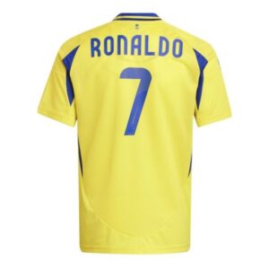 Adidas Al-Nassr #7 Cristiano Ronaldo 2024/25 Youth Home Shirt