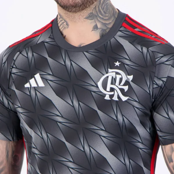 Adidas Flamengo 2024/25 Youth Third Shirt - Image 14