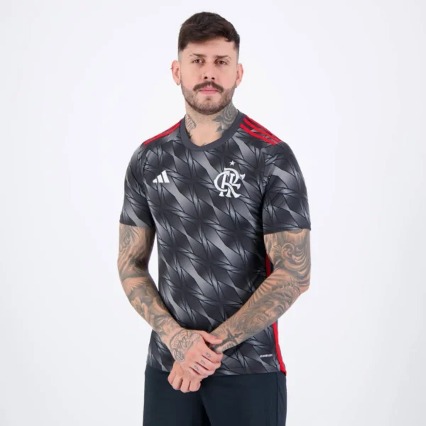 Adidas Flamengo 2024/25 Youth Third Shirt - Image 10