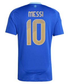 Alternative view of Argentina #10 Lionel Messi 2024 Men’s Away Shirt