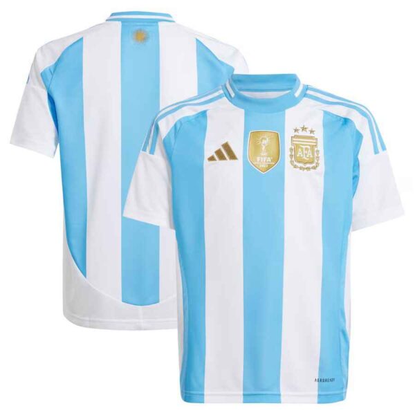 Adidas Argentina 2024 Youth Home Shirt - Image 6