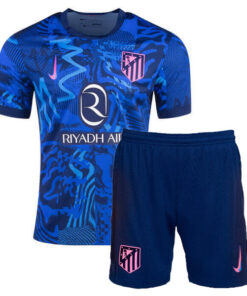 Alternative view of Atlético Madrid 2024/25 Infant Third Shirt & Shorts Set