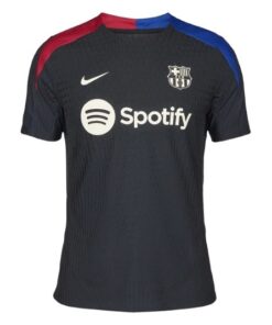 Alternative view of Barcelona 2024/25 Men’s Dri-Fit Elite Training Shirt – Black