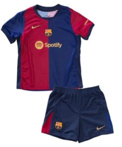 Barcelona 2024/25 Infant Home Shirt & Shorts Set