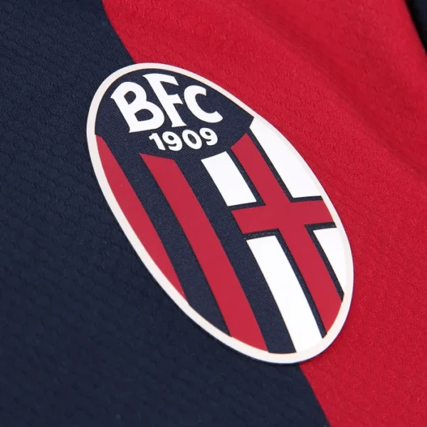 Macron Bologna 2024/25 Youth Home Shirt - Image 10