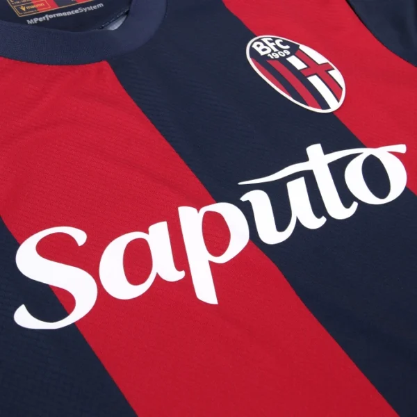 Macron Bologna 2024/25 Youth Home Shirt - Image 8