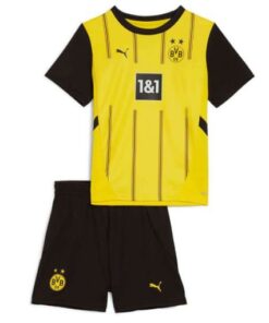 Borussia Dortmund 2024/25 Infant Home Shirt & Shorts Set