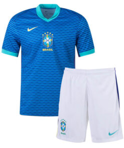 Alternative view of Nike Brazil 2024 Infant Away Stadium Shirt & Shorts Set
