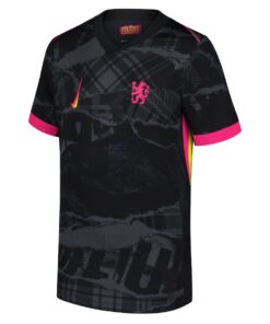 Alternative view of Chelsea 2024/25 Youth Third Stadium Shirt