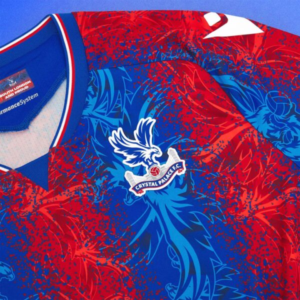 Macron Crystal Palace 2024/25 Men’s Home Shirt - Image 5