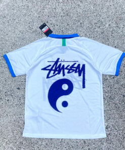 Alternative view of Brazil white and Blue 2019 Stussy Special Edition