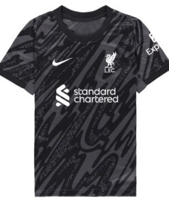 Alternative view of Liverpool 2024/25 Men’s Black Goalkeeper Stadium Shirt