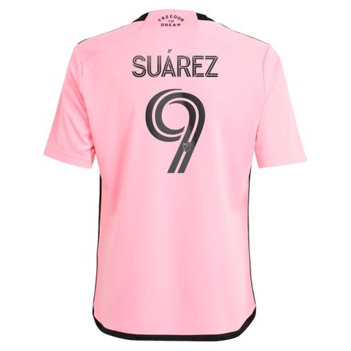 Inter Miami #9 Luis Suárez 2024/25 Youth Home Shirt