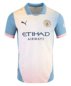 Alternative view of Manchester City 2024/25 Men’s ‘Definitely City’ Fourth Shirt