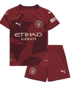 Manchester City 2024/25 Infant Third Shirt & Shorts Set