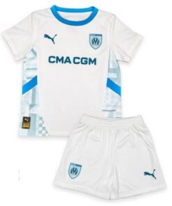Olympique Marseille 2024/25 Infant Home Shirt & Shorts Set