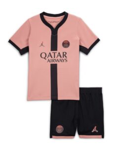 Alternative view of Jordan Paris Saint Germain 2024/25 Infant Third Shirt & Shorts Set
