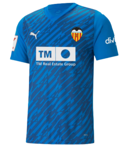 Valencia 2023/24 Men’s Blue Goalkeeper Shirt
