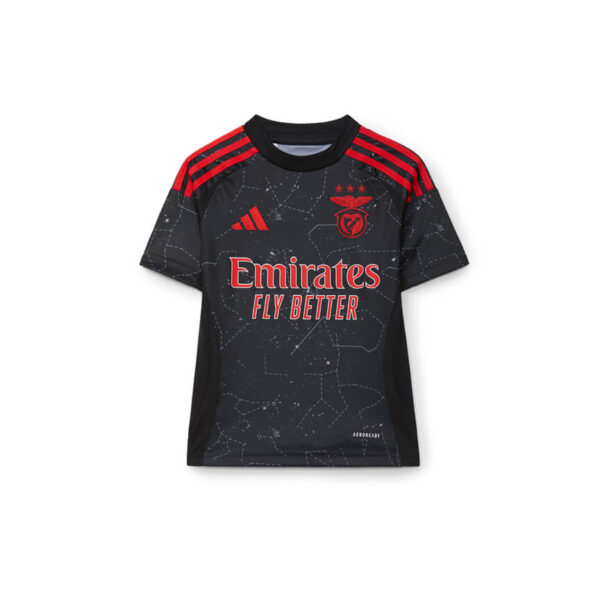 Adidas Benfica 2024/25 Infant Away Shirt & Shorts Set - Image 4