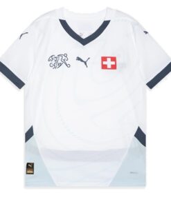 Alternative view of Switzerland 2024 Youth Away Shirt