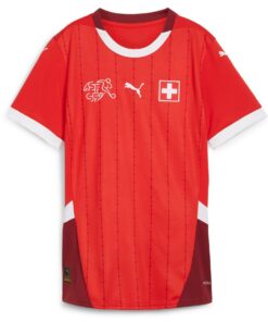 Alternative view of Switzerland 2024 Women’s Home Shirt