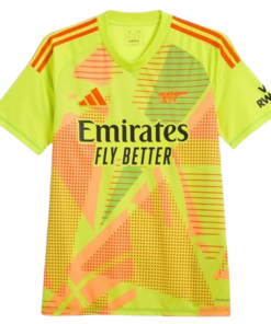 Arsenal 2024/25 Men’s Yellow Goalkeeper Shirt