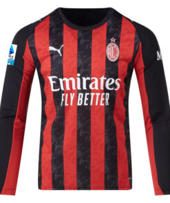 AC Milan Home Long Sleeve Shirt 25/26