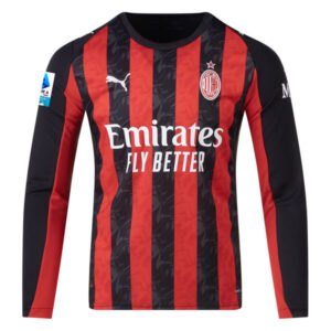 AC Milan Home Long Sleeve Shirt 25/26