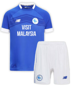 Cardiff City Home Kids Kit 24/25