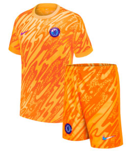 Chelsea Orange Goalkeeper Kids Kit 24/25