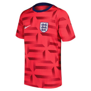 England Pre Match Training Top – Red