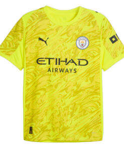 Manchester City Goalkeeper Shirt 25/26 – Yellow
