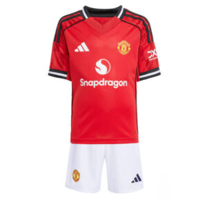 Manchester United Home Kids Kit 25/26