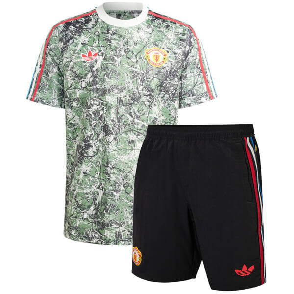 Manchester United X Stone Roses Kids Kit 2024
