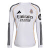 Real Madrid Home Long Sleeve Shirt 25/26
