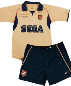 Retro Arsenal Away Kids Kit 01/02