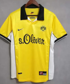 Retro Borussia Dortmund Home Shirt 1998