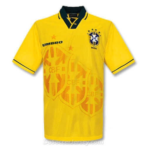 Retro Brazil Home Shirt 1994