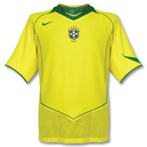 Retro Brazil Home Shirt 2004