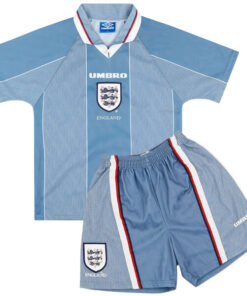 Retro England Away Kids Kit 1996
